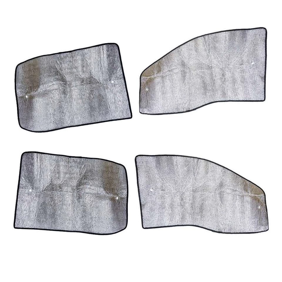 Parasol de ventana 4 piezas apto para Ford F350 Super Duty doble cabina 99-07 nuevo Foto 3 de 4