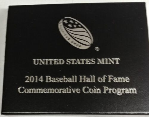 2014 D National Baseball Hall of Fame halber Dollar mit COA - Bild 2 von 2