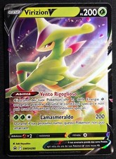 VIRIZION V SWSH295 Carta Gigante (Jumbo) in Italiano (13,4 x 18,6 Cm) POKEMON