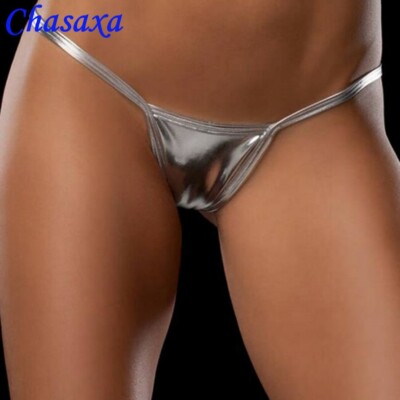 Chasaxa Damen Mädchen sexy glänzender G-String T-Back Tanga in SIEBEN FARBEN!!!!!