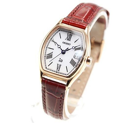 ORIENT RN-WG0014S Watch io LIGHTCHARGE Solar Women's Brown Leather Band NEW