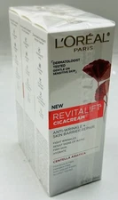 loreal revaitlift cicacream anti-wrinkle 1.7oz ea (sealed pack of 3)