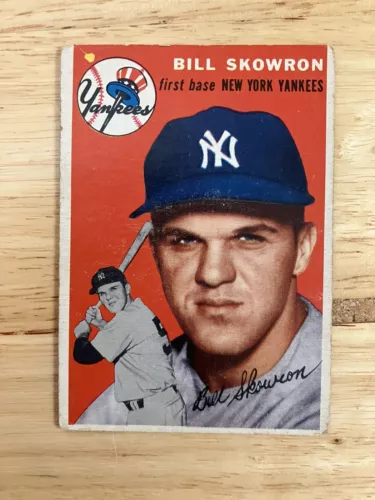 1954 Topps baseball card Bill Skowron RC #239