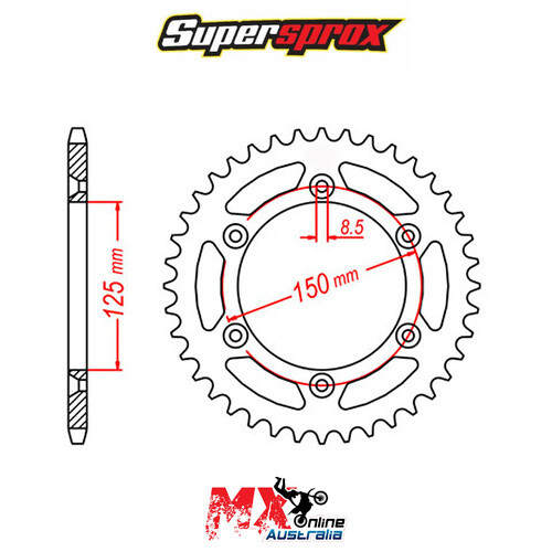 525 Pitch 16T Front Sprocket For Honda CB1, CB400, CBR400, RVF400, VFR400, CB500, CBF500 – LOPOR