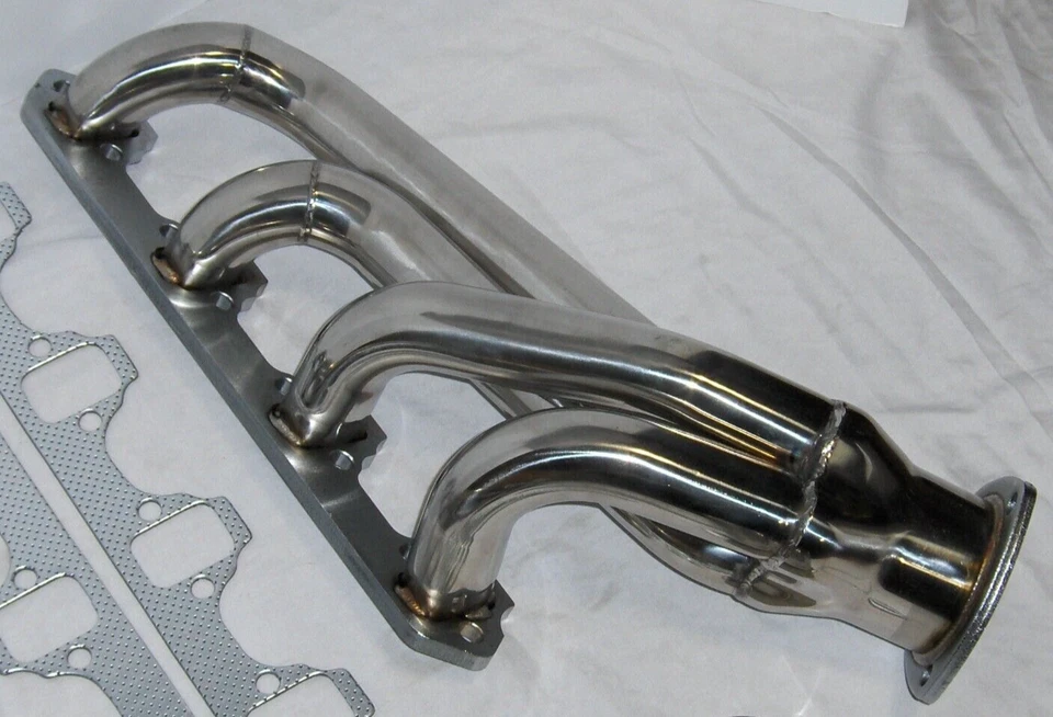 Cabezales de escape para Ford Mercury 260 289 302 SBF Mustang Falcon Comet 1964-77 Foto 4 de 4