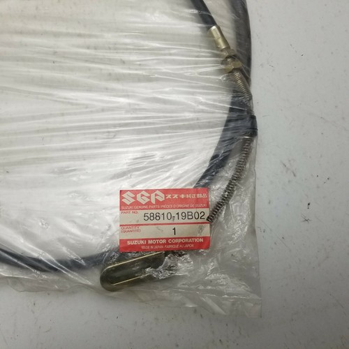 Suzuki NOS OEM Parking Brake Cable 58810-19B02 Quadrunner King Quad - Picture 3 of 4