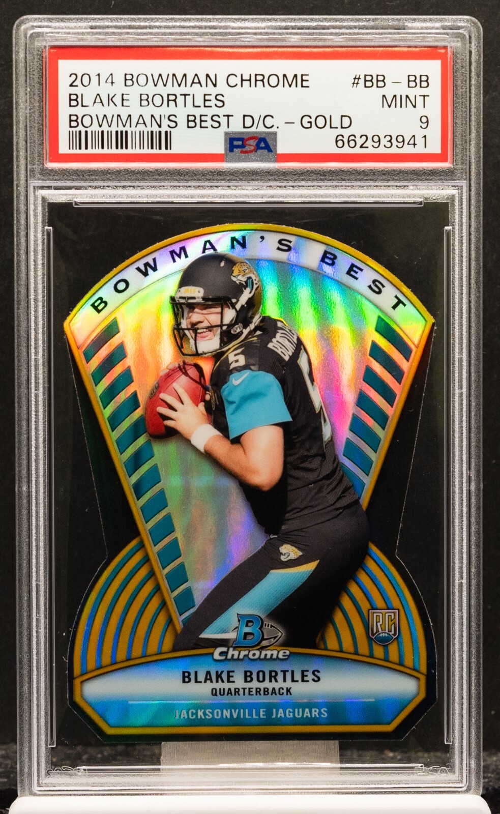 Blake Bortles Bowman Chrome Bowman's Best Die-Cut #BBBB Gold