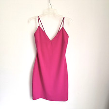 Symphony Juniors Dress Spaghetti Straps Pink Color Size L NWT