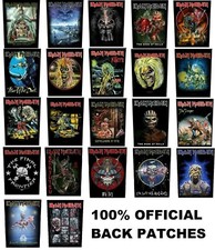 Image of OFFICIAL IRON MAIDEN BACK PATCH - KILLERS senjutsu TROOPER number of the beast +