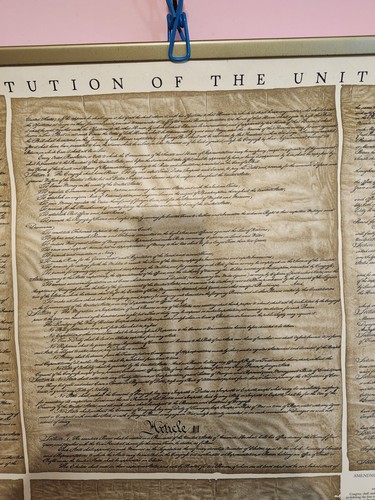 Constitution Of The United States Replica Advertisement For Shipley Bakery 1949 - Picture 4 of 17