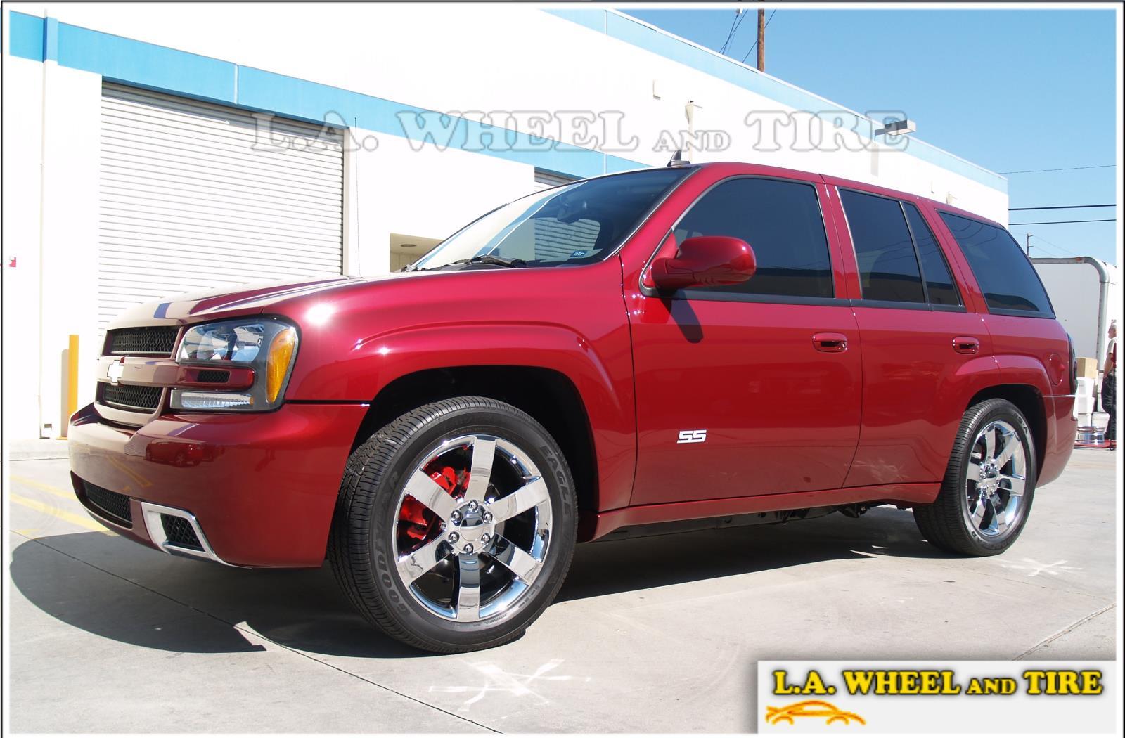 SET OF 4 CHROME 20" CHEVROLET TRAILBLAZER SS OEM WHEELS RIMS GMC ENVOY