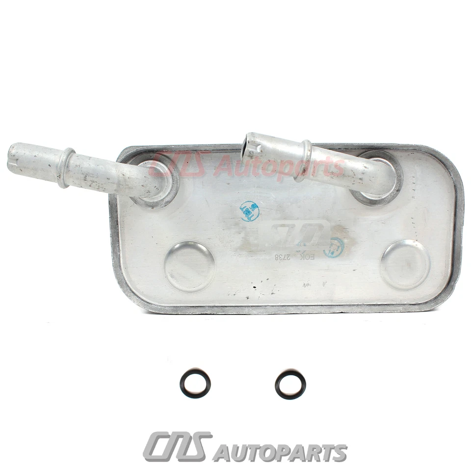 Engine Oil Filter Cooler 17217505823 99-03 BMW 540i 740i 750i Automatic Trans Foto 2 de 4