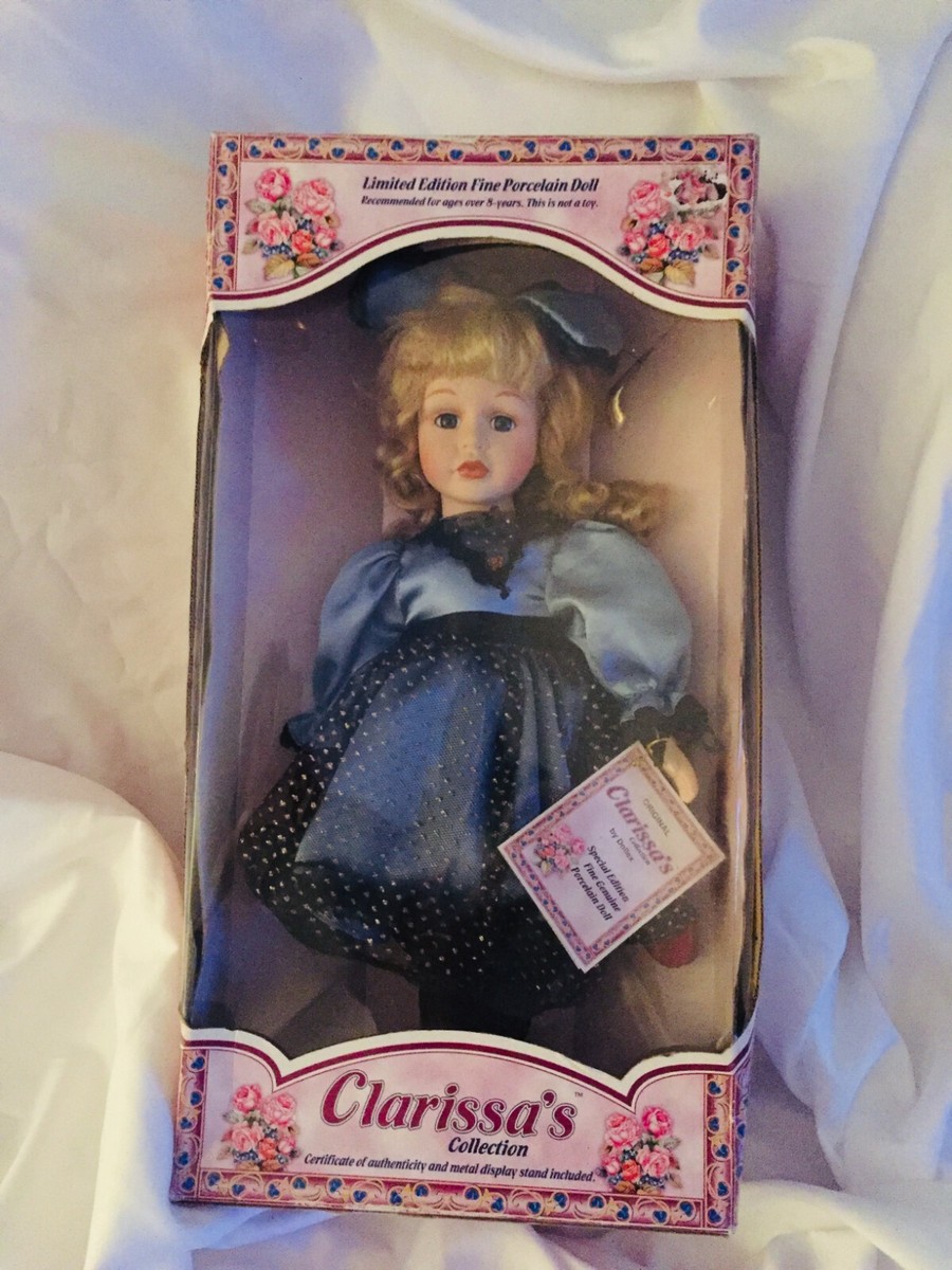 PORCELAIN DOLL BLONDE HAIR CLARISSA LIMITED AND SPECIAL EDITION | eBay