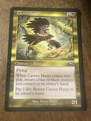MTG Cavern Harpy - Planeshift 97/143 Regular Common | eBay