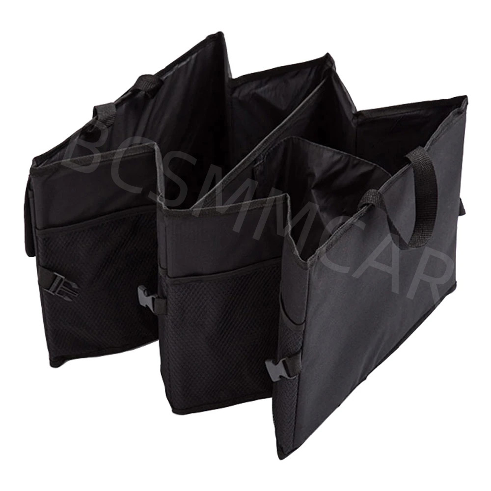 Foldable Car Rear Trunk Cargo Organizer Truck Luggage Storage Box Bag Bin Case