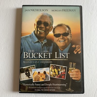 The Bucket List DVD Morgan Freeman Jack Nicholson