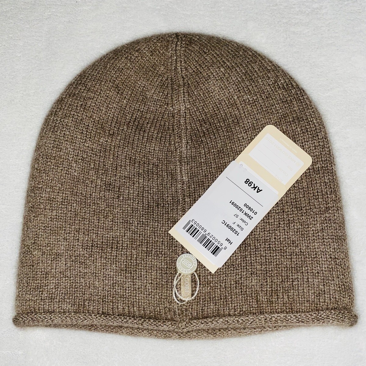 Gobi organic Mongolian Cashmere hat￼ Luxury Cashmere Hats for Men | GOBI Mongolian Cashmere