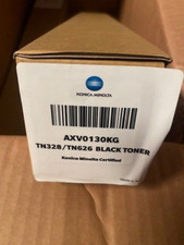 Konica Minolta AXV0130KG TN328/TN626 BLACK Toner Cartridge NEW SEALED BOX