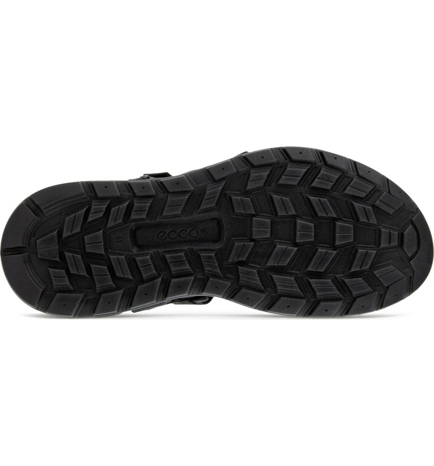 ECCO Men's EXOWRAP 3Strap Sport Sandal Black/Black Size 1212.5 US