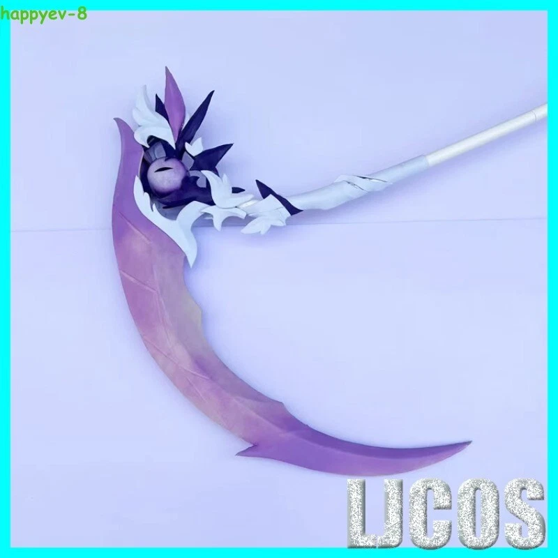 Honkai:Star Rail Castorice Cosplay Arma PVC EVA Foice Prop 200cm Brinquedo Iluminado - Imagem 4 de 4