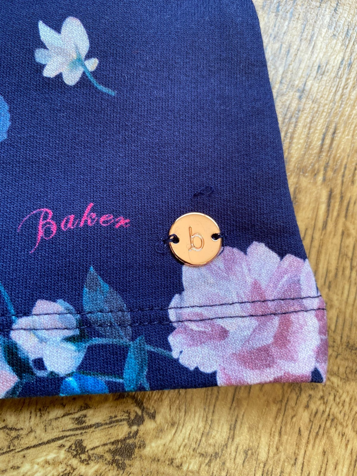 BNWT 🎀TED BAKER 🎀 age 34 years girls floral long sleeve cotton tunic