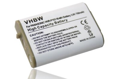 Vhbw 4X Pilas AAA Micro Compatible Con Panasonic KX-TG6421GB, KX