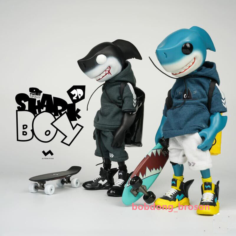 J.T STUDIO Shark Boy Original By Momoco 8”2GO Limited Set J.T STUDIO Shark Boy Original By Momoco 8”2GO Limited Set