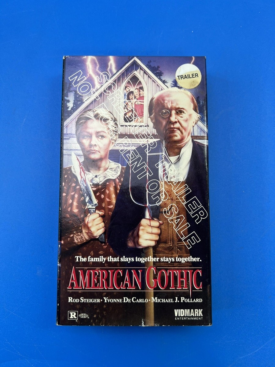 American Gothic (VHS, 1988) Horror SCREENER TRAILER TAPE