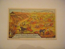 Akron OH JF Seiberling & Co., Empire Binders, Reapers, Mowers 1887 Trade Card