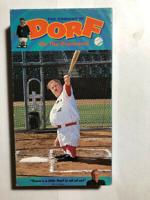 DORF ON THE DIAMOND STARRING TIM CONWAY VHS 1998 COMEDY