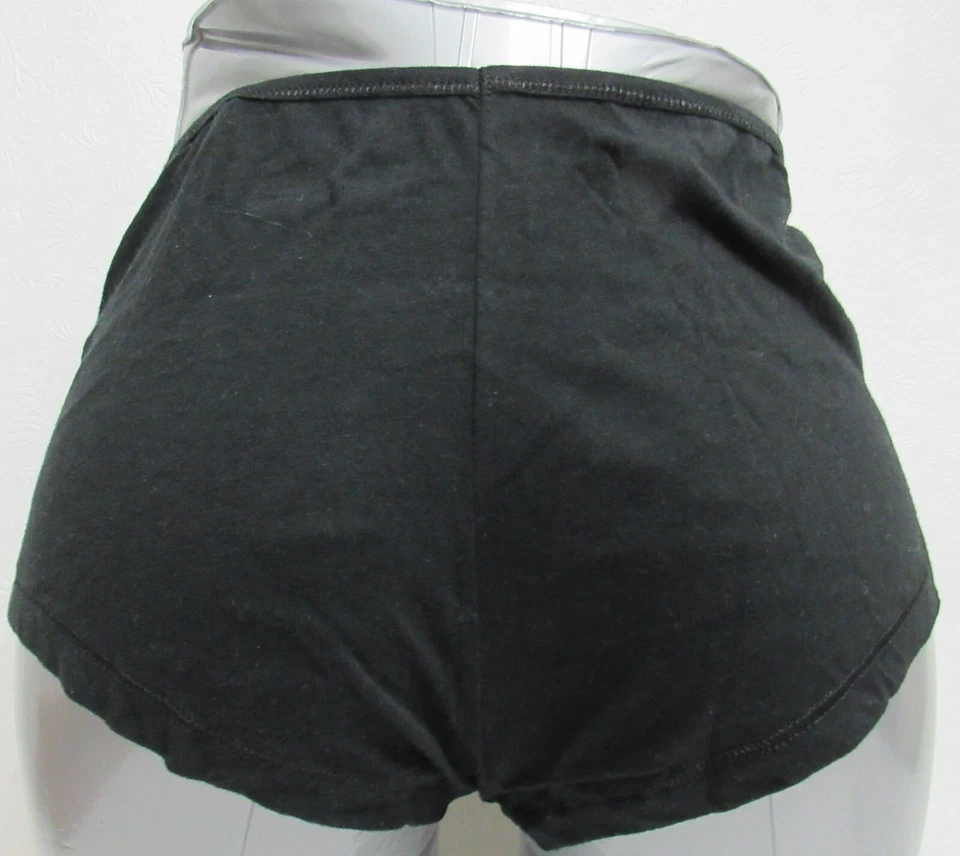 Pantalones cortos Fruit of the Loom para mujer bragas ropa interior talla 7 blanco y negro Foto 4 de 4