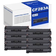CF283A Black Toner Compatible With HP 83A LaserJet Pro M127fn M127fw M225dw LOT