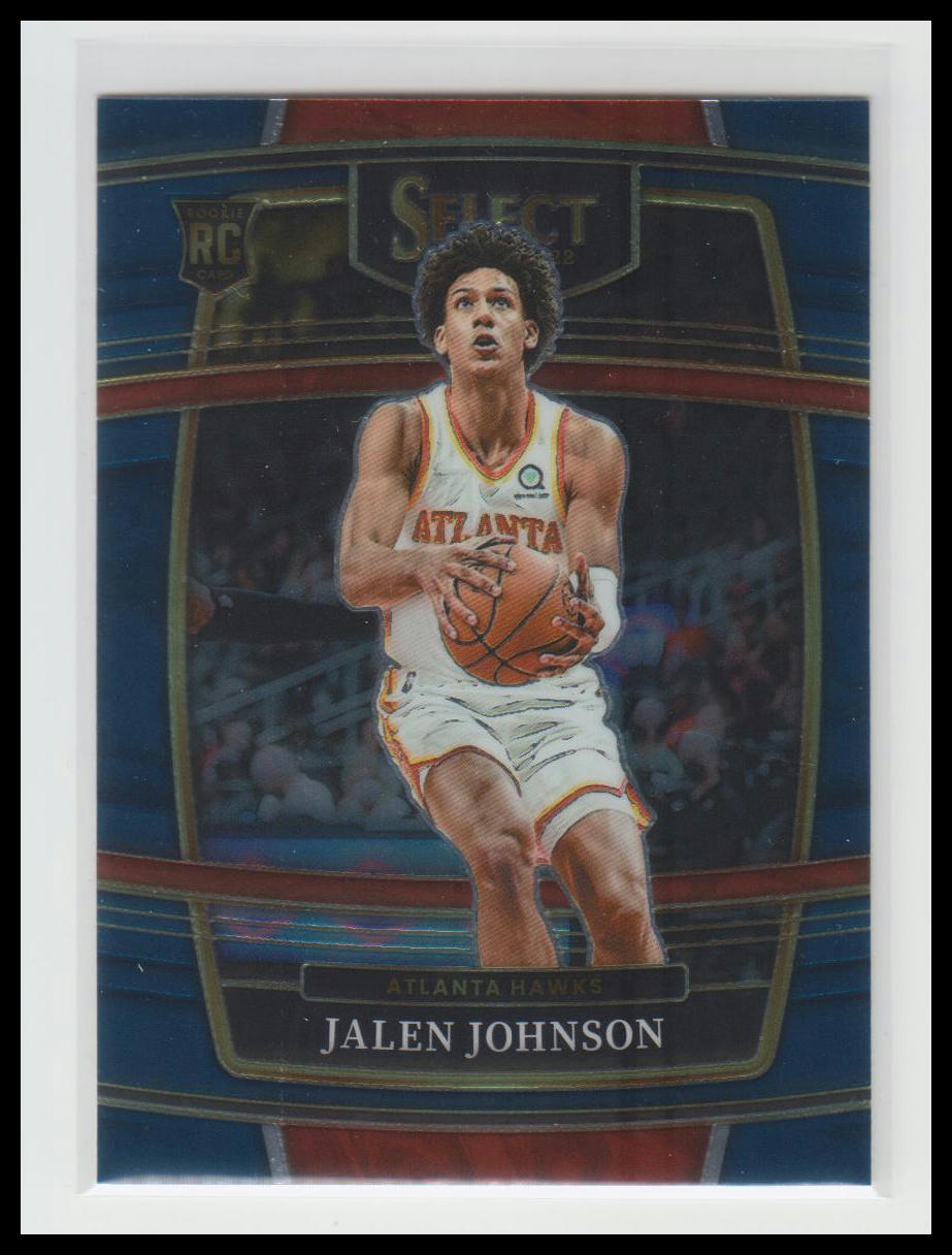2021-22 Panini Select #17 Jalen Johnson Blue (Retail Base)
