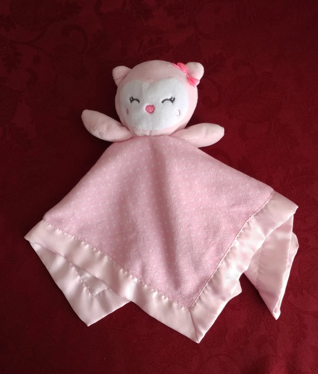 Pink owl lovey clearance