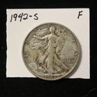 1942-S Walking Liberty Half Dollar F