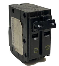 CHQ260 Square D 60Amp 2-Pole Breaker, Eaton Corporation Type QO