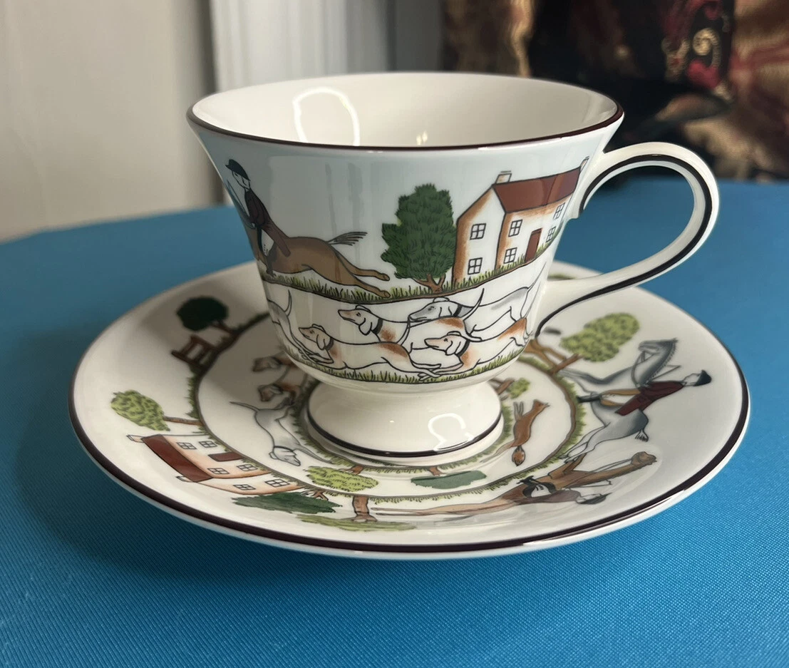 Coalport Hunting Scene for sale | eBay