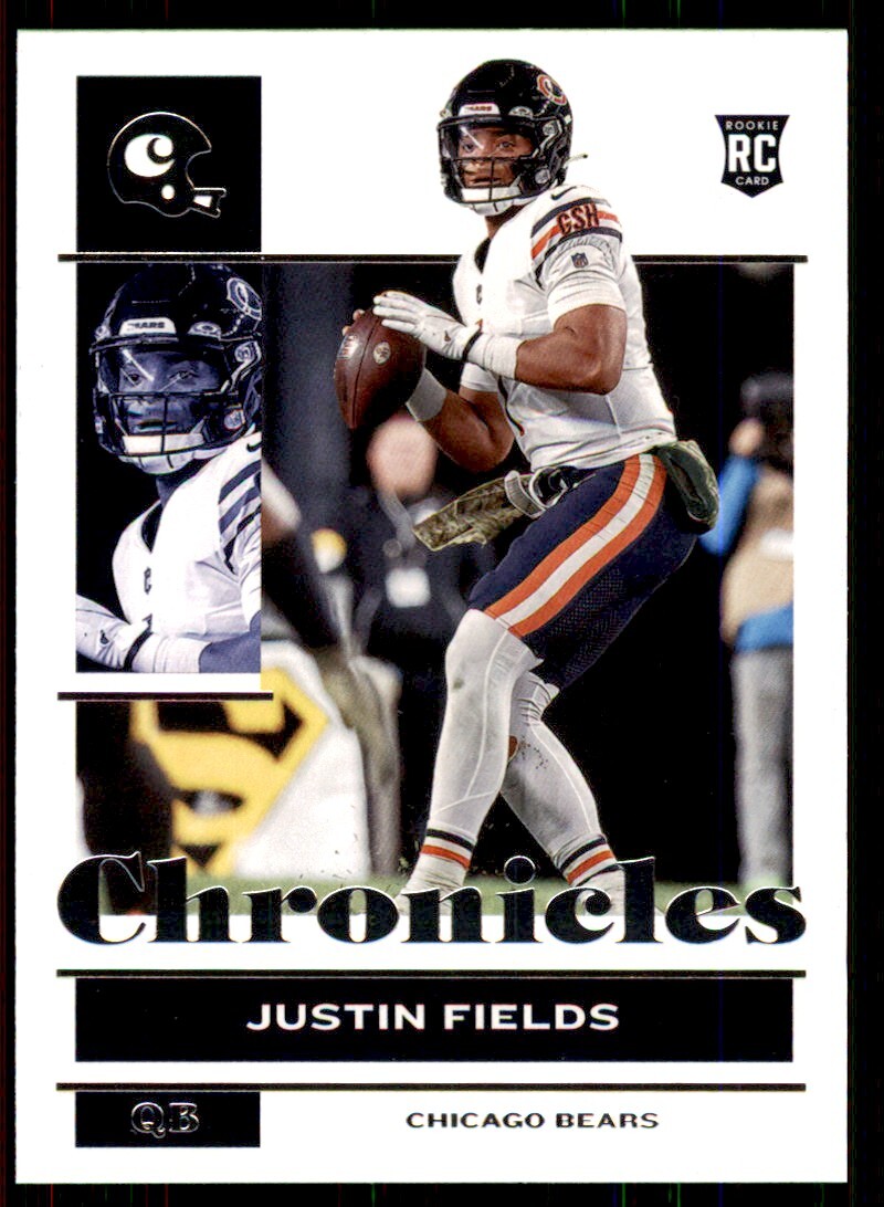 2021 Panini Chronicles Justin Fields RC Chicago Bears #19