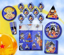 DRAGONBALL Z Birthday Party Supplies Set Lot