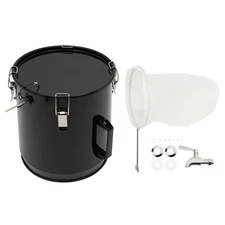 Grease Disposal Bucket 6 Gallon Oil Disposal Transport Container Grease Bucket