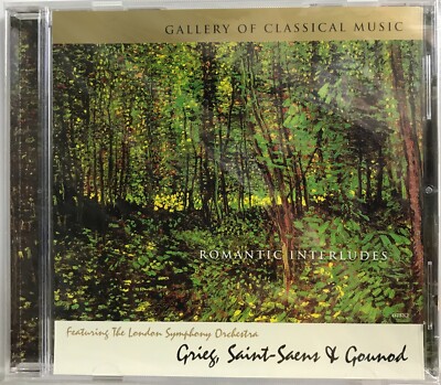 Gallery of Classical Music : Grieg, Saint-Saens and Gounod (CD Platinum) *New*