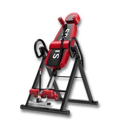 Panca ad inversione De Fitness Multifonction Réglable Maison Gym 150 KG - Photo 1/4