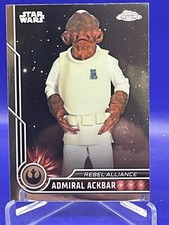 2023 Topps Chrome Star Wars Base Admiral Ackbar 47