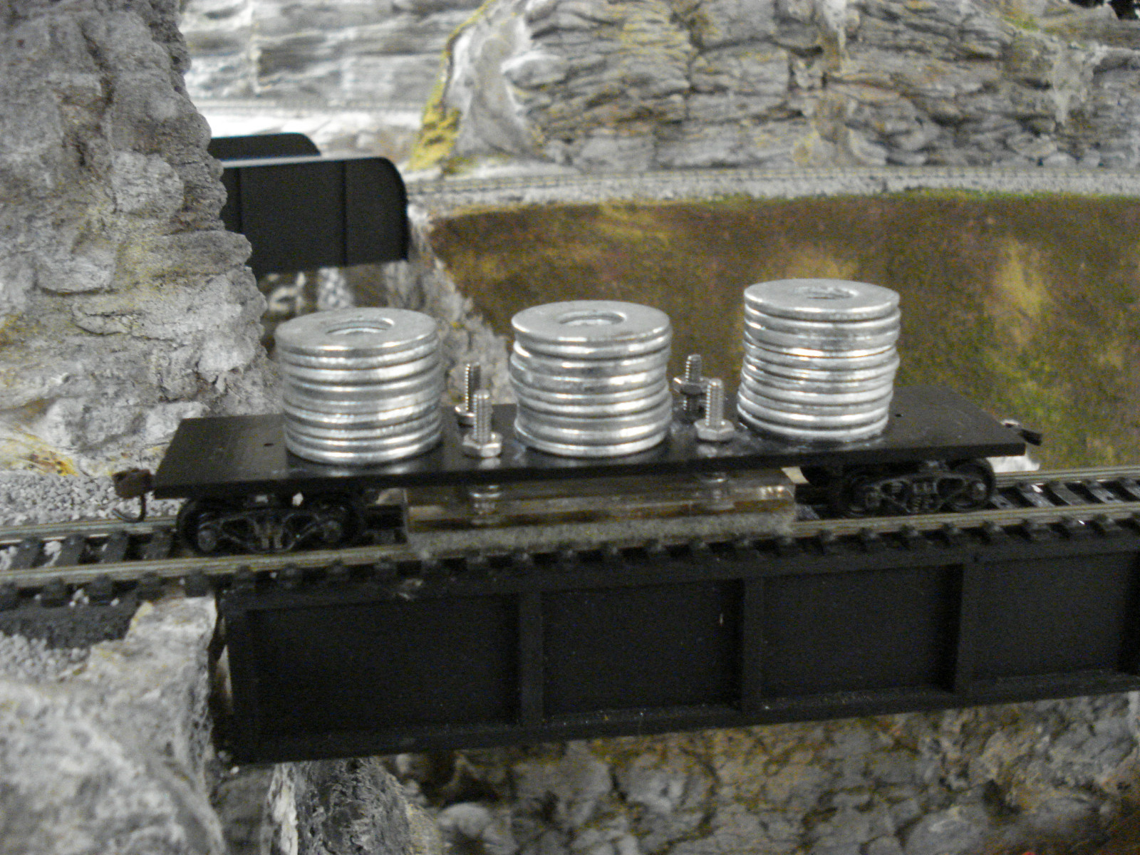 HO train track cleaner car kit eBay