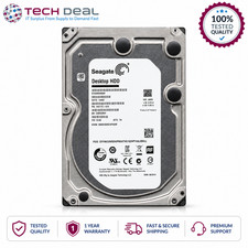 Seagate Desktop HDD 6TB 3.5" SATA 6Gb/s Hard Drive ST6000DX000 7200RPM HDD