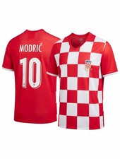 Modric 10 Croatia Jersey 2010 2012 Blue Size XL Retro Football Away SS