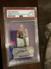 2023 Panini Obsidian Jersey Autographs Jordan Walsh Purple Flood /49 PSA 10