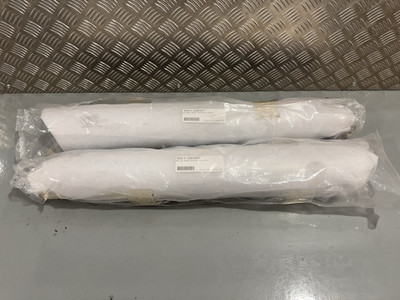 S&S Endschalldämpfer Slash Down Shell rechts & links 4 chrom 551-0046 551-0047 brandneu