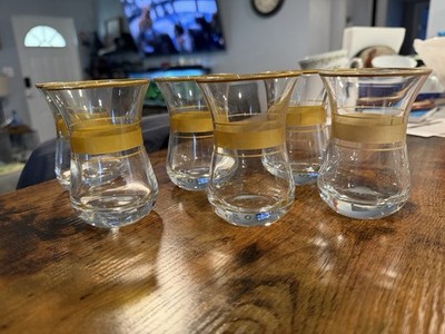 Pasabache Turkish Tea Glasses 3in Tall 2oz