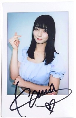 Kanna Seto Polaroid Instax Cheki Fotografie Autogramm Hard Signed #5000